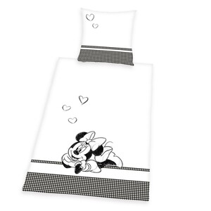 Povlečení Minnie Mouse partner new, 140 x 200 cm, 70 x 90 cm
