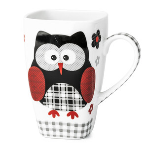 Hrnek Černá sova 600 ml