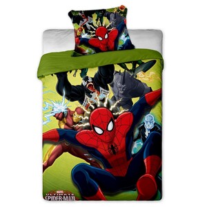 Dětské povlečení Spiderman 2015 micro, 140 x 200 cm, 70 x 90 cm