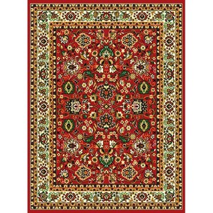 Kusový koberec Teheran 117 Red, 60 x 110 cm