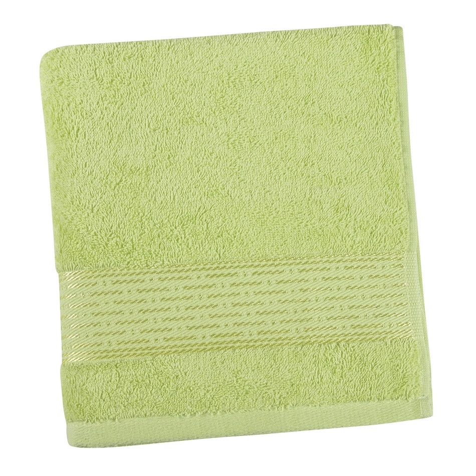 Bellatex Froté ručník Kamilka proužek světle zelená, 50 x 100 cm, 50 x 100 cm