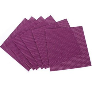 Prostírání Culinaria Violet, 6 ks 10 x 10 cm