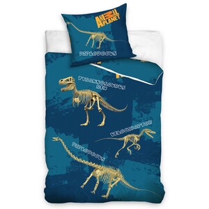 Bavlněné povlečení Animal Planet Dino, 140 x 200 cm, 70 x 80 cm