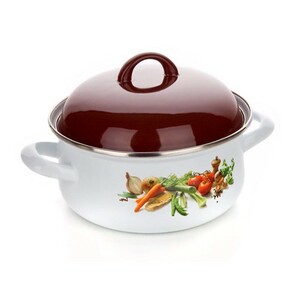 Banquet Kastrol smaltovaný Zelenina 22 cm, 3,4 l