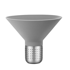 Sítko na čaj Strainer 11,4 cm, šedé