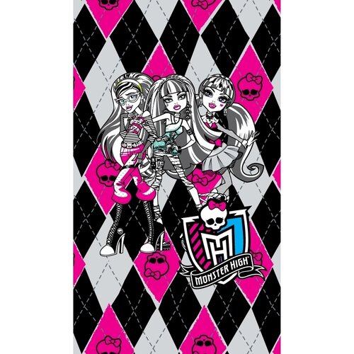 Ręcznik  kapielowy Monster High Trio, 70 x 120 cm