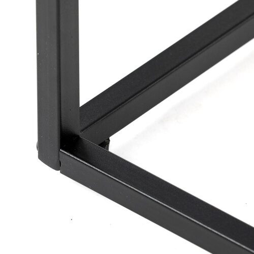 Popolnoma kovska mizica za odlaganje, 42 x 42 x 42cm