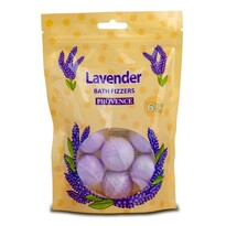 Provence Schäumende Badebombe Lavendel, 6 Stück