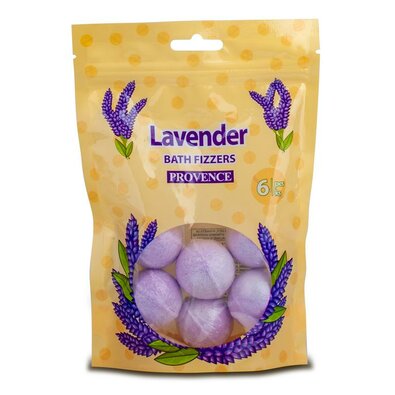 Provence Peneča kopalna bomba Lavanda, 6 kosov