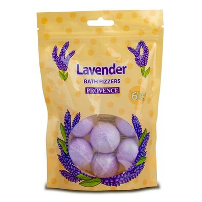 Provence Schäumende Badebombe Lavendel, 6 Stück