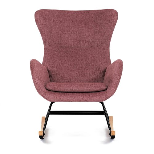 Fotel bujany PINK2, różowy