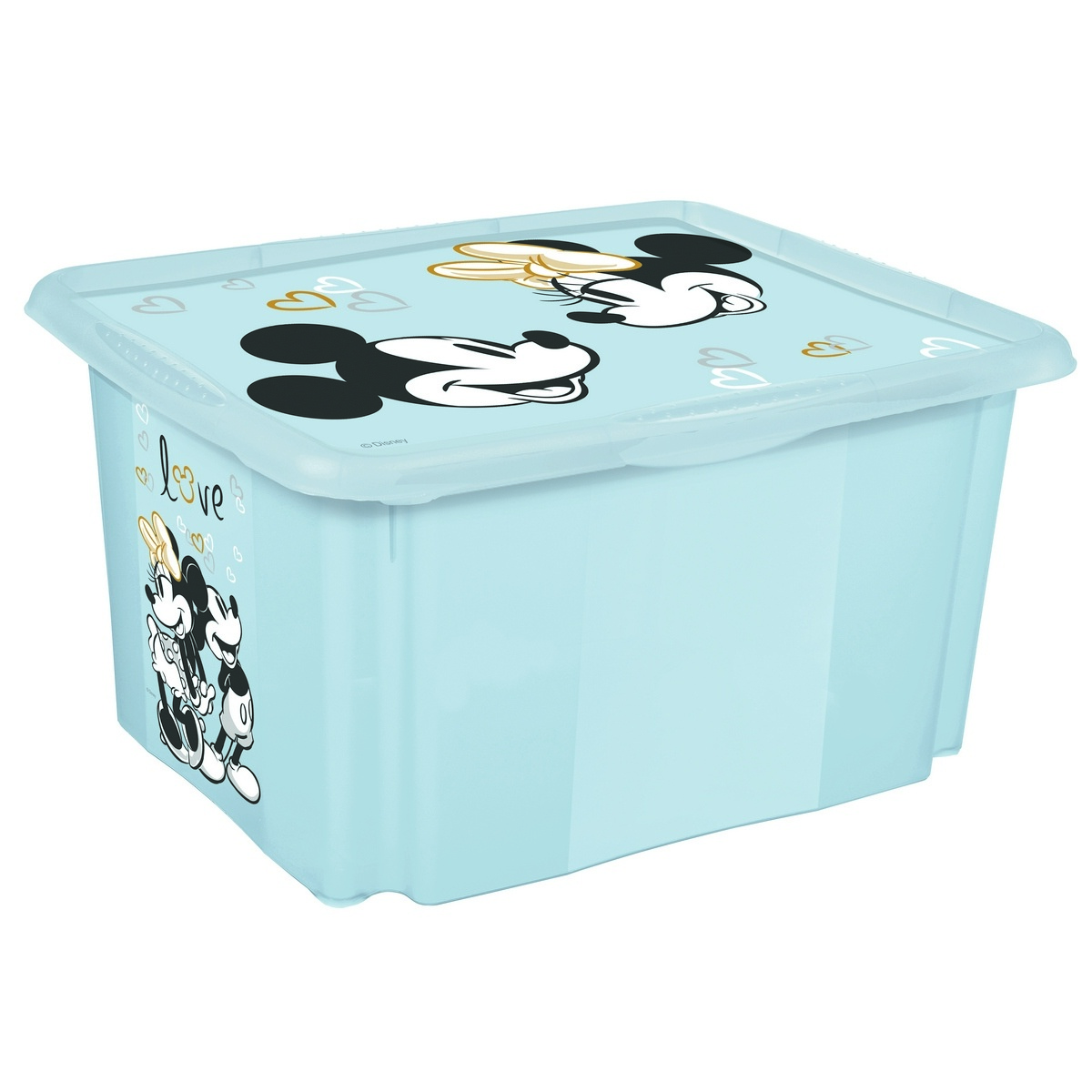 Dětský úložný box Mickey, 38 x 28,5 x 20,5 cm