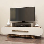 TV-Lowboard Rose Walnut Cream