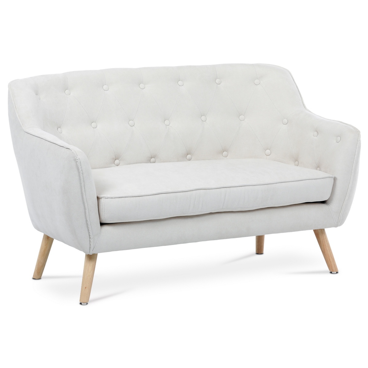 Dwuosobowa sofa AK-334 WT2, biała