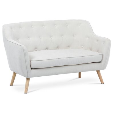 Dwuosobowa sofa AK-334 WT2, biała
