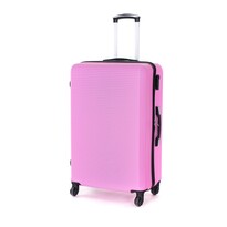 Valiză Pretty UP Travel ABS03 L , roz