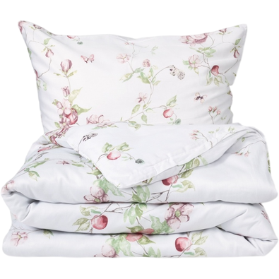 Lenjerie de pat Matex Satin Floare de măr , 140 x 200 cm, 70 x 90 cm