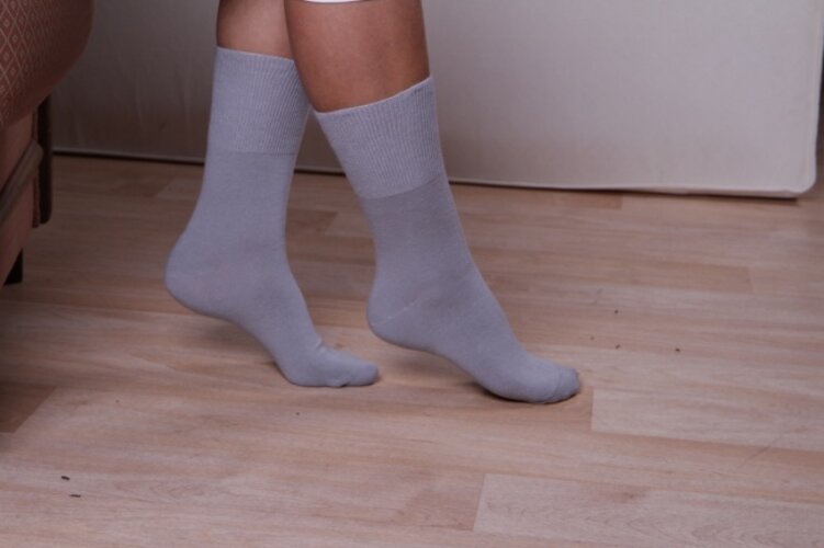 Zdravotní ponožky, bílá, 29 - 31