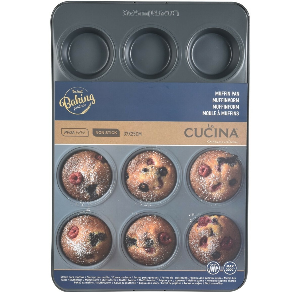 Forma na muffiny Cucina 37 x  25 cm