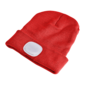 Căciulă Sixtol cu frontală 45 lm, USB, uni, roșu