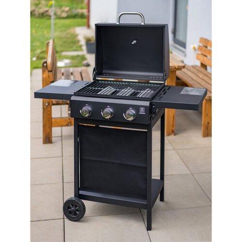 Happy Green Gasgrill Hammond 3 Brenner, 101,6 x 106 x 53 cm
