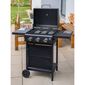 Grill gazowy Happy Green Hammond 3 palniki, 101,6x 106 x 53 cm