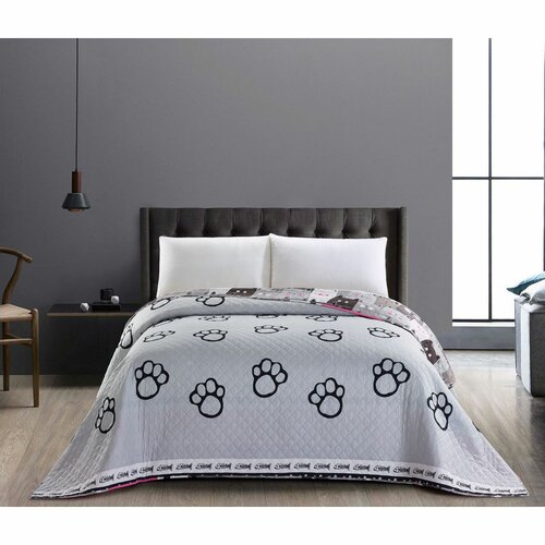 DecoKing pregrinjalo Catinvasion, 220 x 240 cm