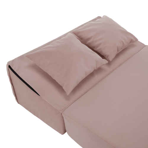 Scaun pliant/saltea PELOS, rozu