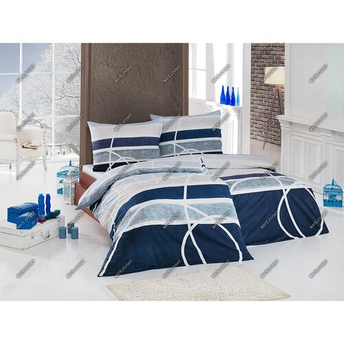 Matějovský Pościel bawełniana Jacomo Blue, 140 x 200 cm, 70 x 90 cm