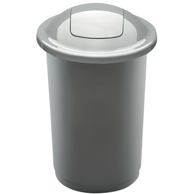 Kosz za smeti za ločeno zbiranje odpadkov Top Bin50 l, srebrna