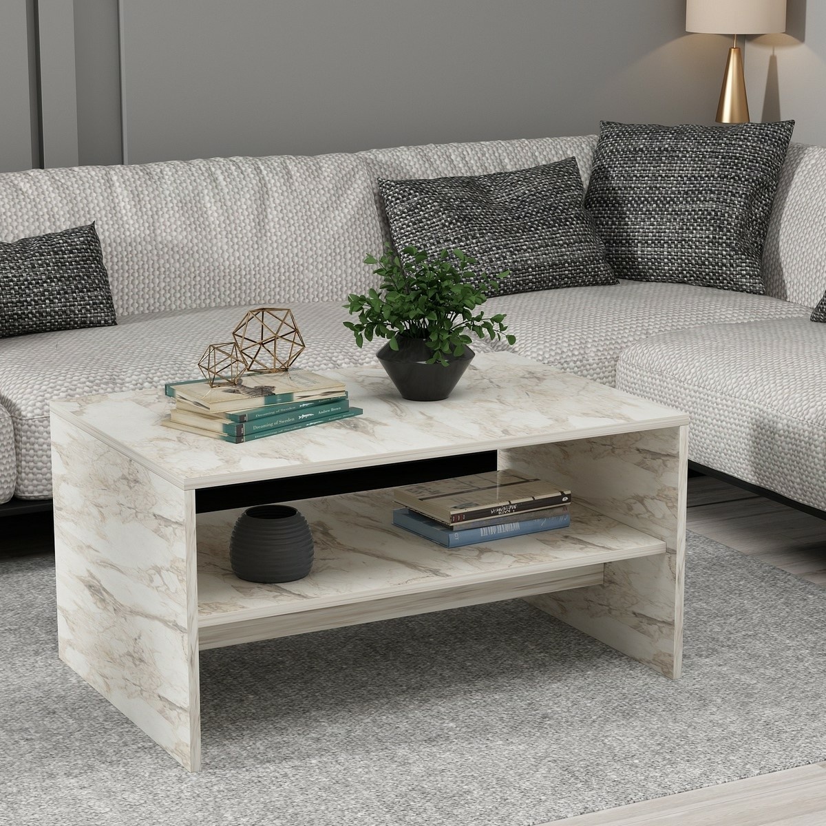 Konferenčný stolík Apollon Marble