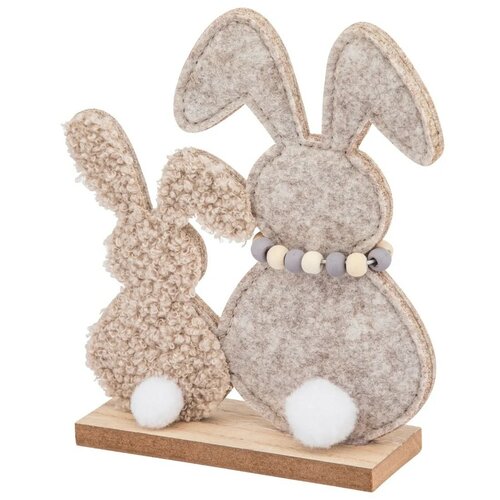 Altom Buklé szürke nyuszik, 13 x 4,5 x 17 cm