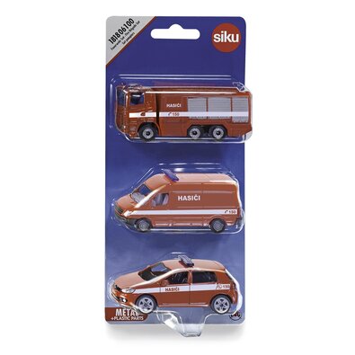 Siku Feuerwehrauto Set, 3 Teile