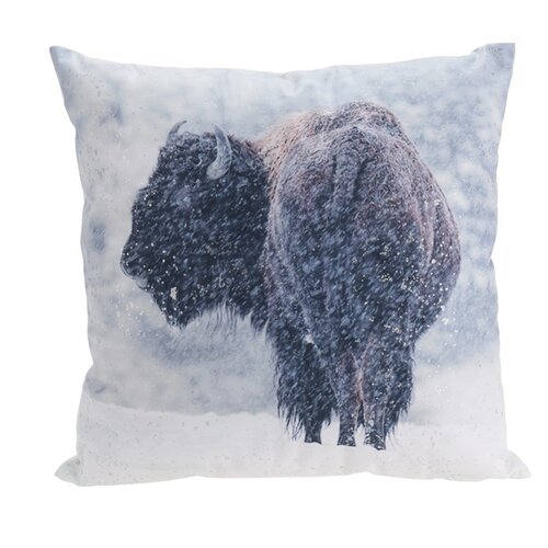 Poduszka Bizon, 45 x 45 cm