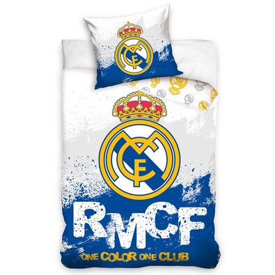 Lenjerie de pat Real Madrid RMCF, 140 x 200 cm, 70 x 80 cm