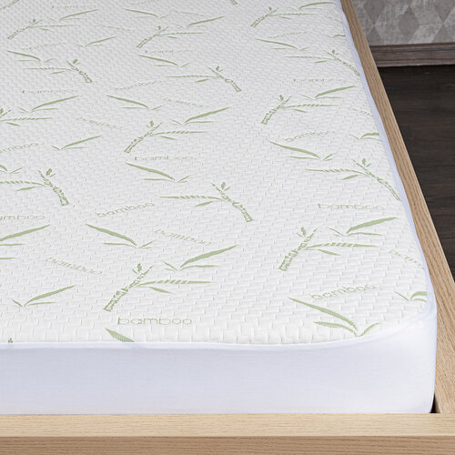 4Home Bamboo Nepropustný chránič matrace s lemem, 160 x 200 cm + 30 cm