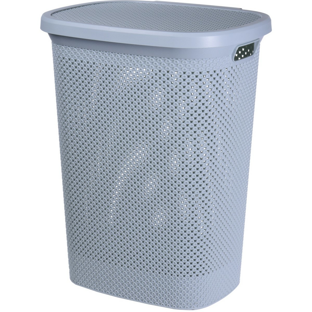 Szennyestartó kosár, 60 l, szürke, szürke