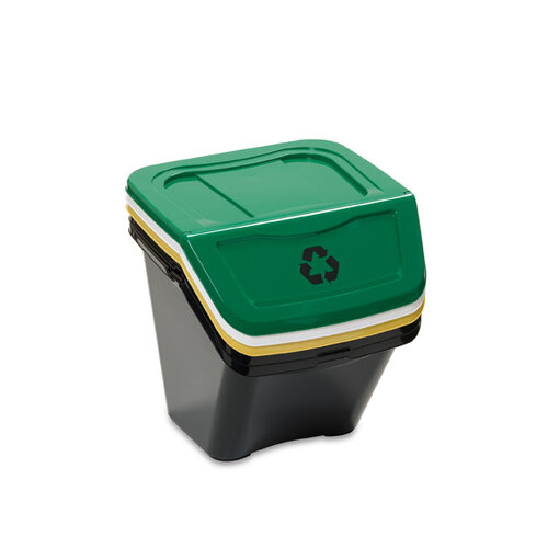 Koš za ločeno zbiranje odpadkov Ecobin 30 l, 3 kos
