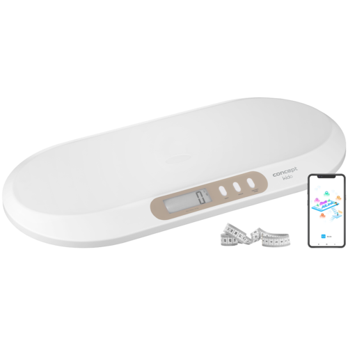 Concept VD4000 digitális babamérleg KIDO alkalmazással
