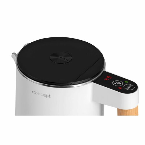 Concept RK3300 Edelstahl-Wasserkocher Salt & Pepper 1,5 l, Weiß