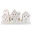 Świąteczna dekoracja świetlna Wioska, 28 x 14 x 11 cm, LED