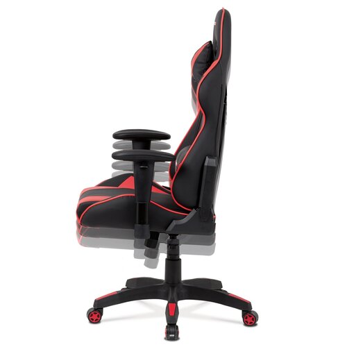 Autronic KA-F03 RED Pisarniški stol