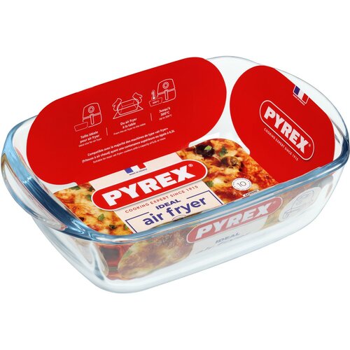 Pyrex Форма для запікання прямокутна Air Fryer 1,2 л, 23 x 15 x 6 см