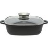 Elo 19658 Жаровня зі скляною кришкою таароматичною ручкою Alucast 28 x 28 см