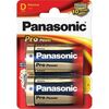 Panasonic LR20PPG/2BP Pro Power Gold akkumulátorkészlet, 2 db