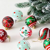 4Home Weihnachtsschmuck-Set Jolly, 16 Stück