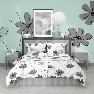 Lenjerie de pat din bumbac Stanex Gabriela , 140 x200 cm, 70 x 90 cm