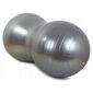 Gymnastikball Peanut mit Pumpe, grau