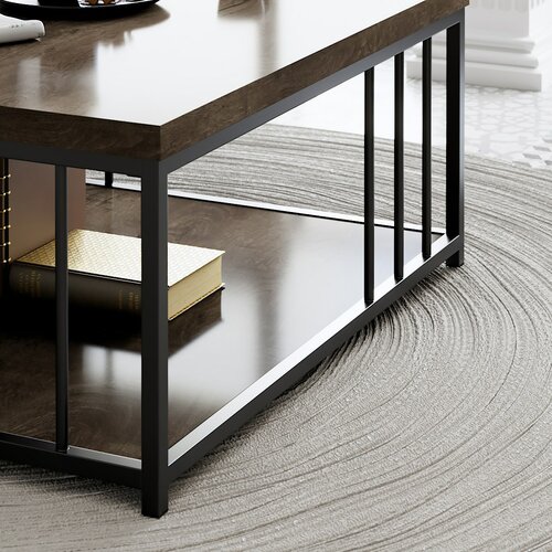 Zenn Walnut and Black konferenciaasztal