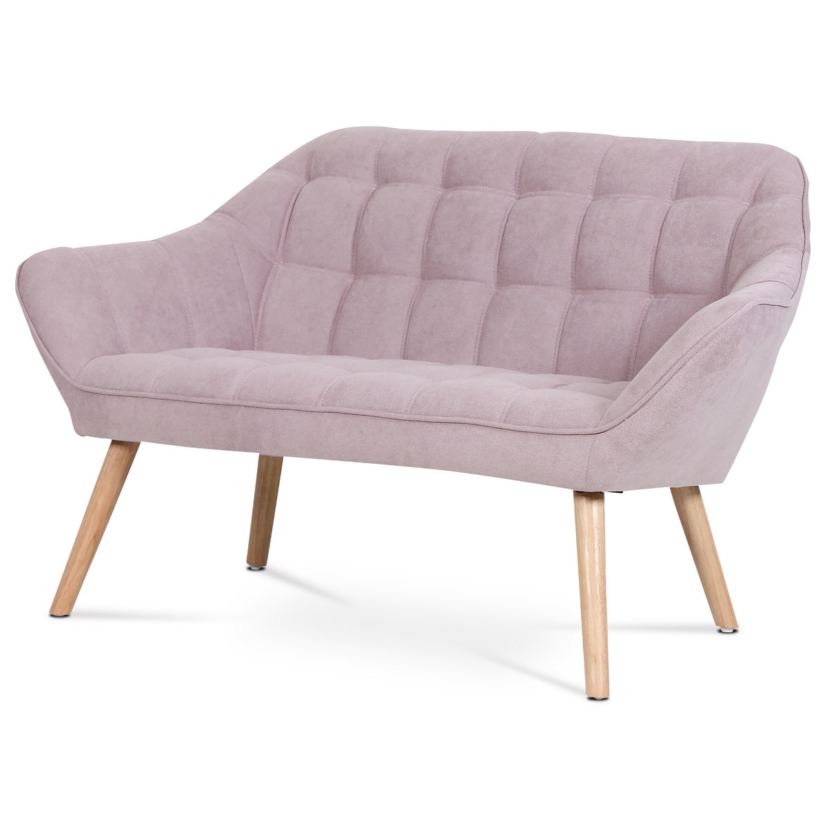Canapea cu două locuri AK-322 PINK2, roz